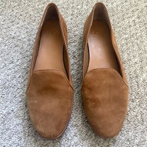 UGG Women's Brown Suede Flats